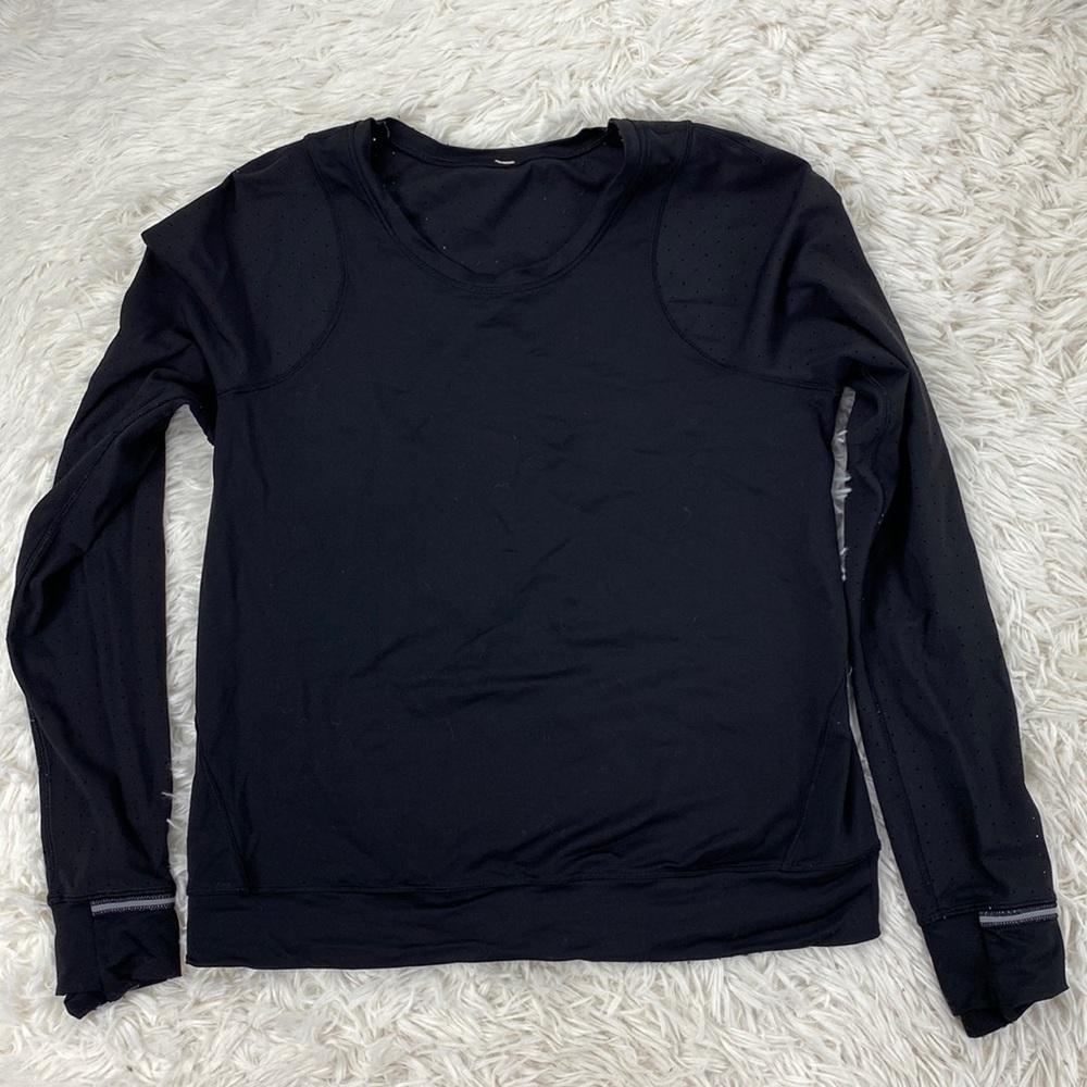 Lululemon Mind Over Miles Long Sleeve Black